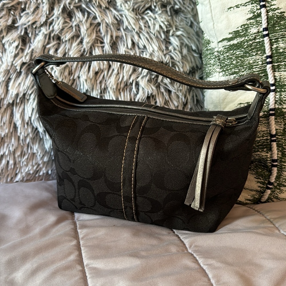 COACH | Vintage Mini Signature Mini Monogram Hobo Handbag